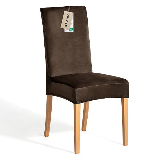 RESTILO prevleka za kavč SENTO barva rjava gladek klasičen stil