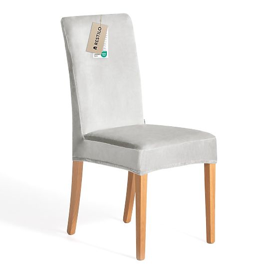 RESTILO prevleka za kavč SENTO barva siva gladka klasični stil