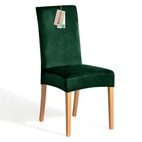 RESTILO prevleka za kavč SENTO barva steklenično zelena gladek klasičen slog