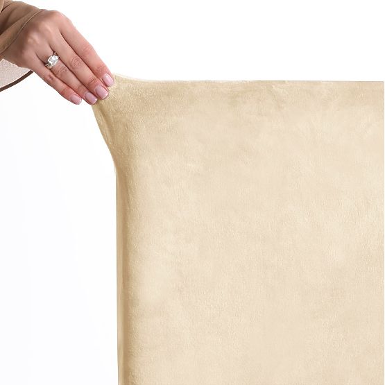 RESTILO prevleka za kavč SENTO barva svetlo bež gladek klasičen stil