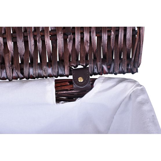 Rjav pleteni koš 114 L