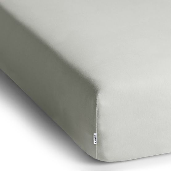 Rjuha AMBER barva bela klasični stil material jersey 80-90x200 DecoKing