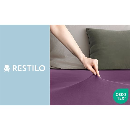 Rjuha AMBER barva vijolična klasičen stil material jersey 80-90x200 DecoKing