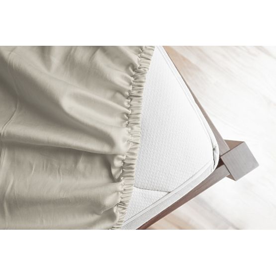 Rjuha iz bombažnega mikro pliša - 160-180x200 cm - naravna