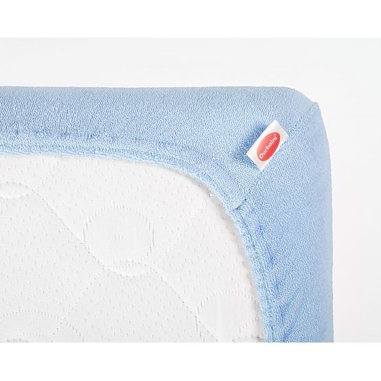 Rjuha iz frotirja 200x180 cm - svetlo modra