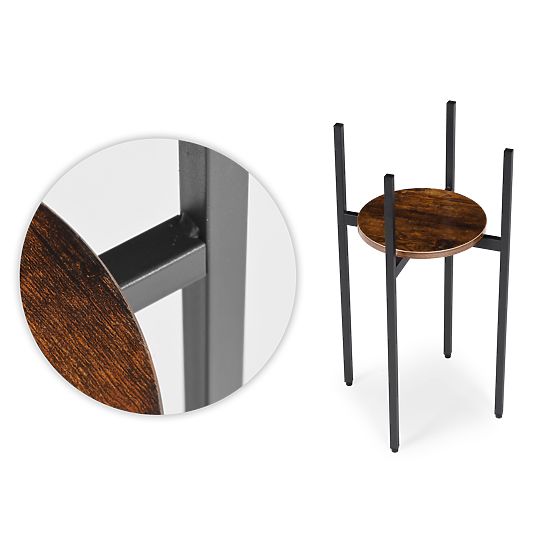 Samostoječe stojalo za rože dekoracija loft ModernHome