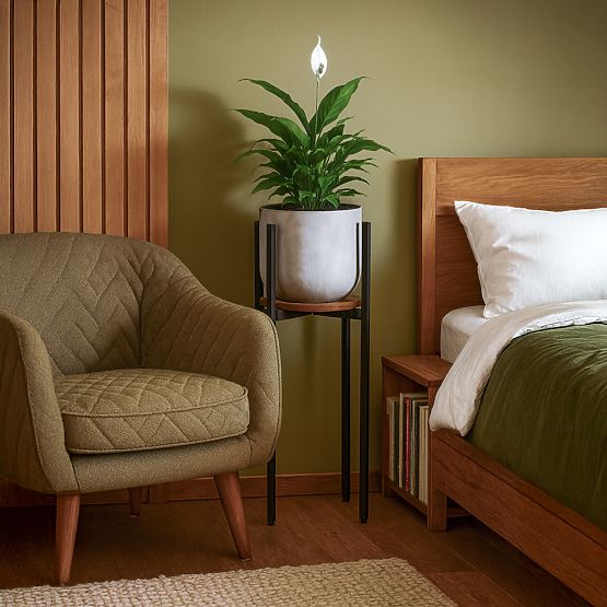 Samostoječe stojalo za rože dekoracija loft ModernHome