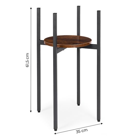 Samostoječe stojalo za rože dekoracija loft ModernHome