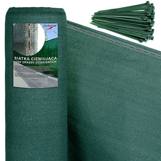Senčilna maskirna mreža 135g 1,5X50 m zelena
