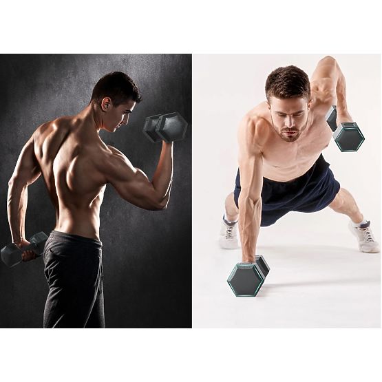 Set 2 uteži KRONOS uteži 2x6 kg