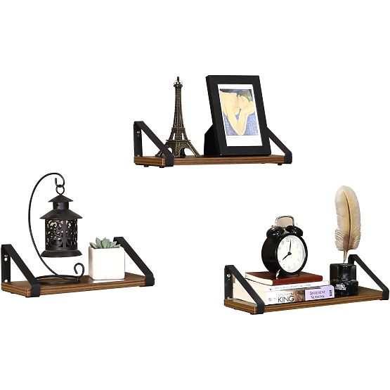 Set 3 loft polic SIRIN črna