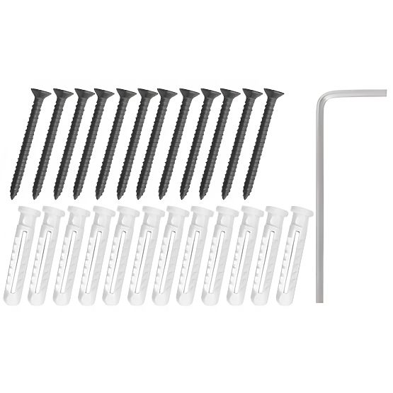 Set 3 loft polic SIRIN črna