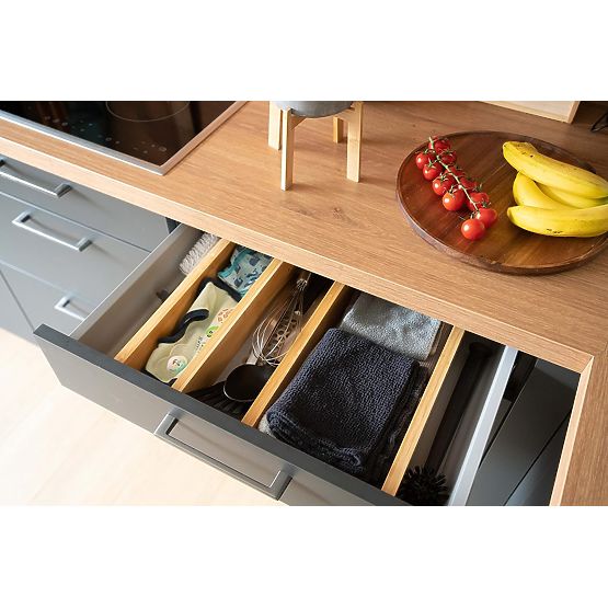 Set 4 bambusovih pregrad za predal RITA