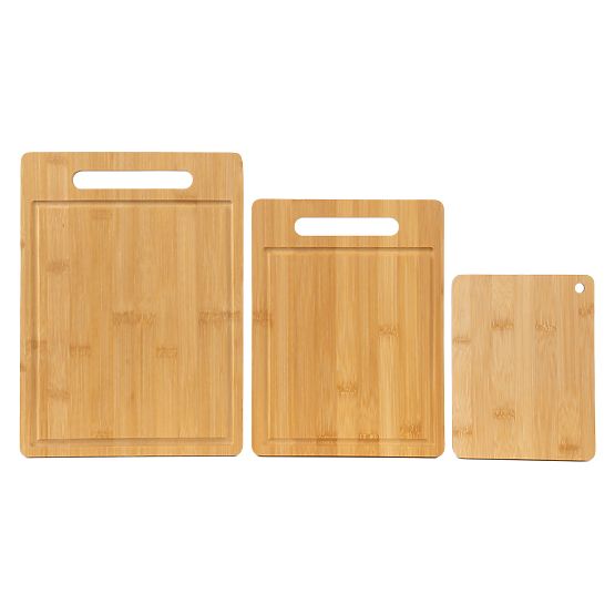 Set bambusovih rezalnih desk TAVOLA 3 kosi
