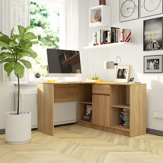 SET CLP B-17 KOMODA + MIZA PK SONOMA