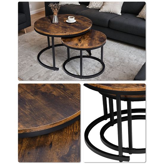 Set dveh loft mizic Galen Rustic