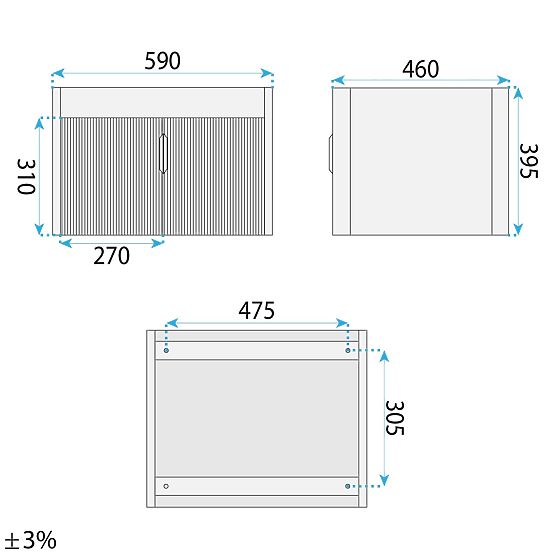 Set kopalniškega pohištva z umivalnikom Astor 60 cm Bela