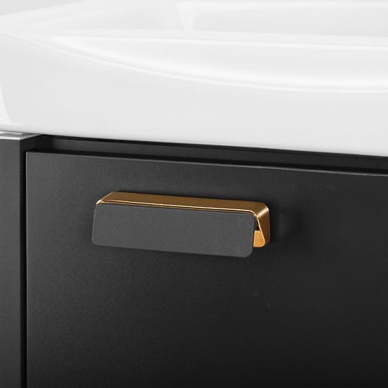 Set kopalniškega pohištva z umivalnikom Molly 40 cm Siva