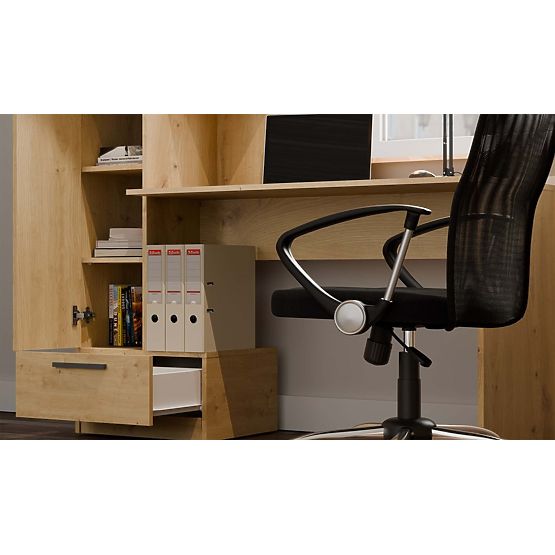 Set Pisalna miza + Regal COSMO HRAST ARTISAN