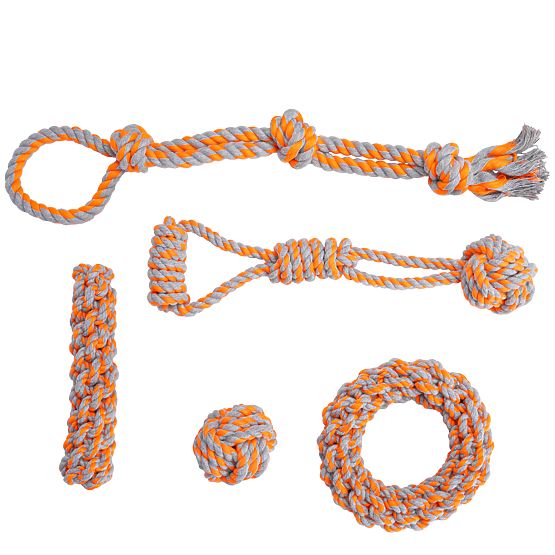 Set vlečnih igrač za pse SPANKY 5 kosov