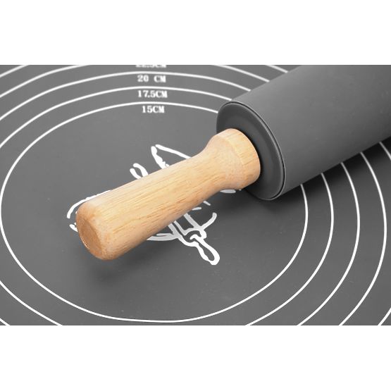 Silikonska delovna plošča SELMA grafitna 70x50 cm