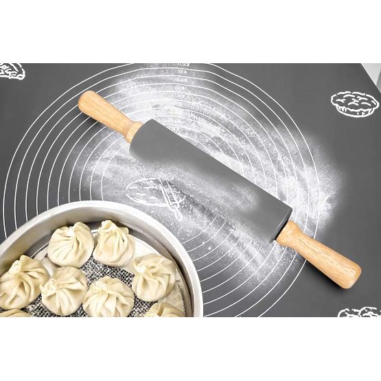 Silikonska delovna plošča SELMA grafitna 70x50 cm