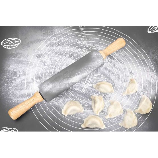 Silikonska delovna plošča SELMA grafitna 70x50 cm