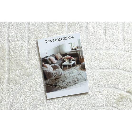 Sodoben tepih MODE 8494 geometrijska kremna