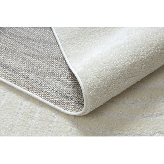 Sodoben tepih MODE 8587 geometrijska kremna