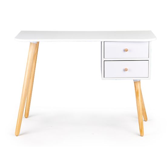 Sodobna računalniška miza z 2 predali MODERNHOME