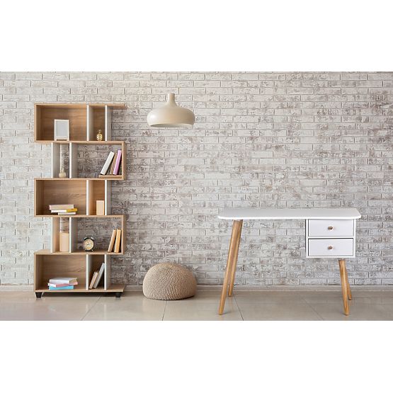 Sodobna računalniška miza z 2 predali MODERNHOME