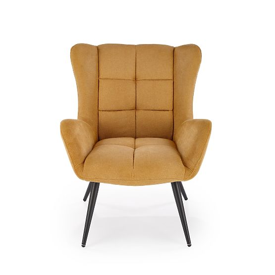 Sprostitveni fotelj BYRON - gorčica