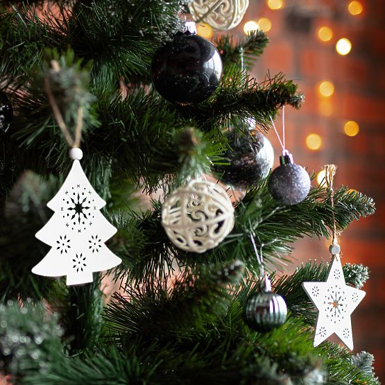 SREBRNE BOŽIČNE KROGLE 36KS 311433C