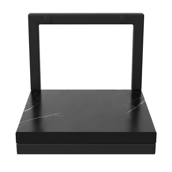 Stenska cvetlična posoda TORGET ČRNI MARMOR