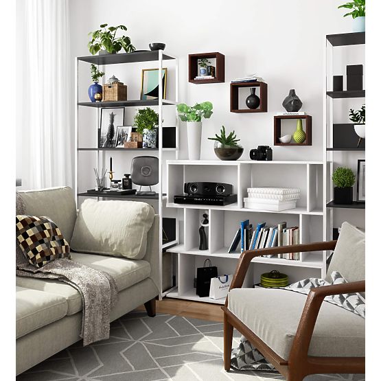 STENSKA POLICA K 25x25cm SET 3kos WENGE