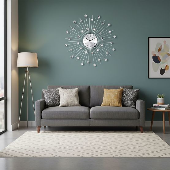 Stenska ura Cristal Moon - 50 cm