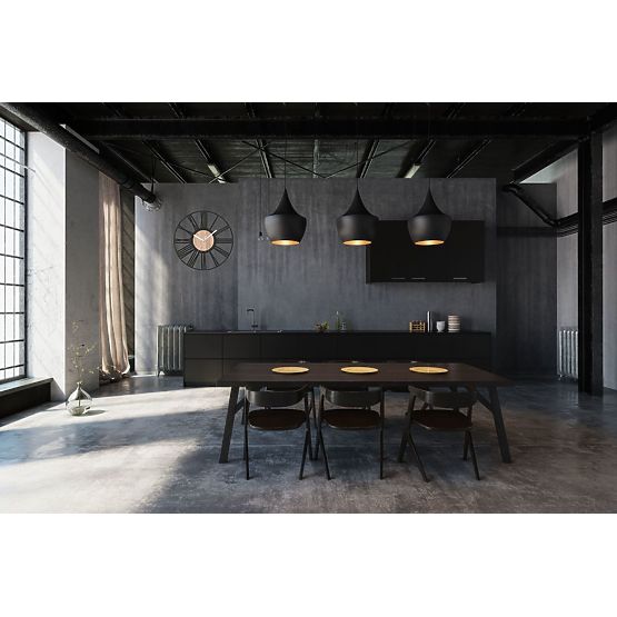 Stenska ura LOFT ROUND - 35 cm