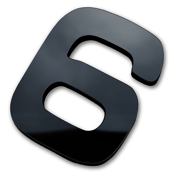 Stenske ure Diy BAST 3D črne