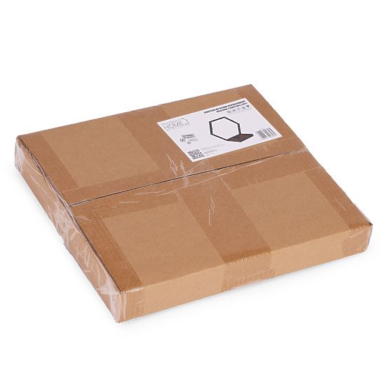 Stenski cvetlični lonec viseča polica za rože dekoracija loft heksagon ModernHome