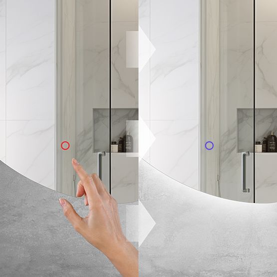 STENSKO LED OGLEDALO 120x55cm YH-3359