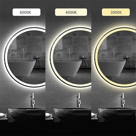 STENSKO LED OGLEDALO 60cm BAS