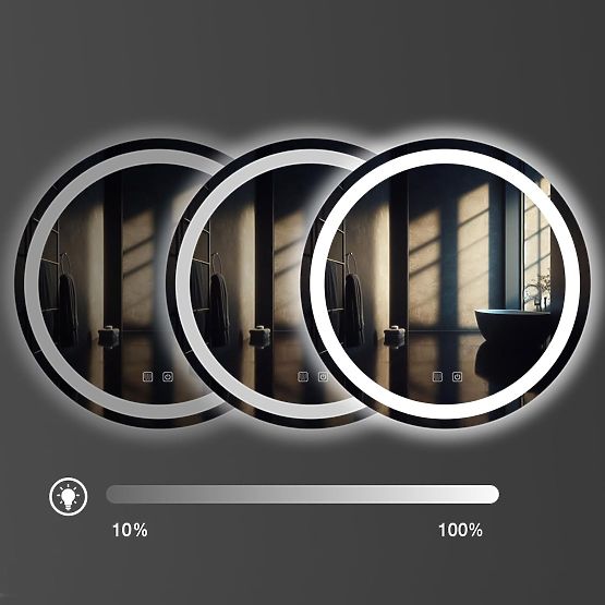 STENSKO LED OGLEDALO 60cm BAS