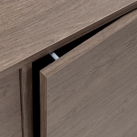 Štirivratna komoda Kanso, Hrast Baltic Storm