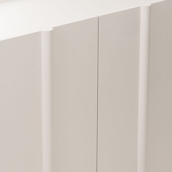 Štirivratna komoda Moss kašmir, zaobljena