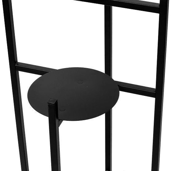 Stojalo za rože loft Tretorri Črno stojalo za rože