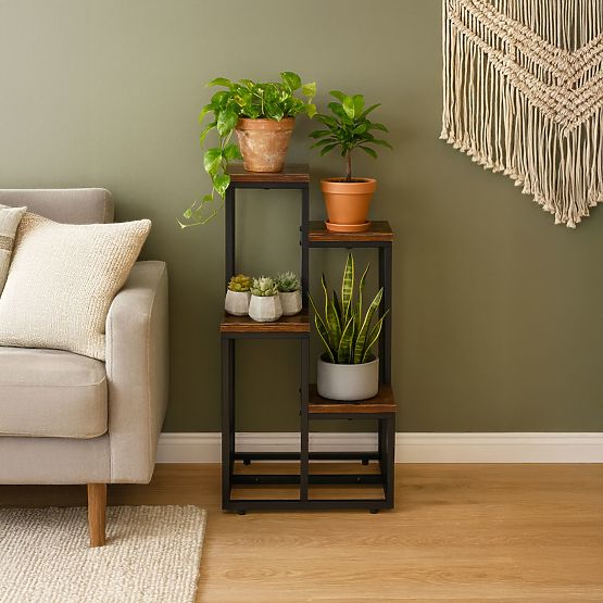 Stojalo za rože okrasje 4 police loft ModernHome