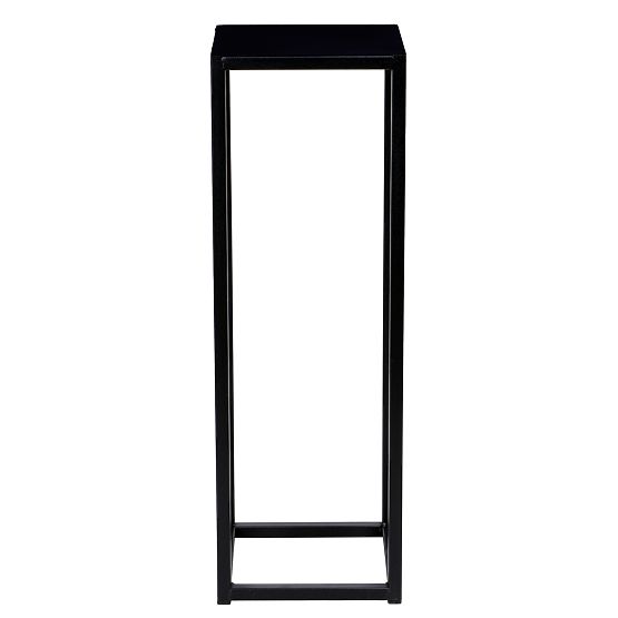 Stojalo za rože Piatto loft 60 cm črno