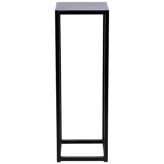 Stojalo za rože Piatto loft 60 cm črno
