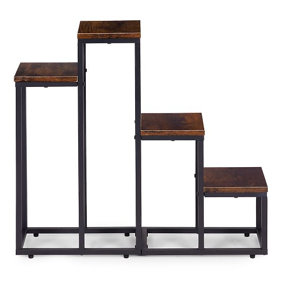 Stojalo za rože s 4 policami loft ModernHome