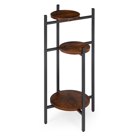 Stojalo za rože, stojalo za rože, dekoracija, 3 ravni, loft ModernHome